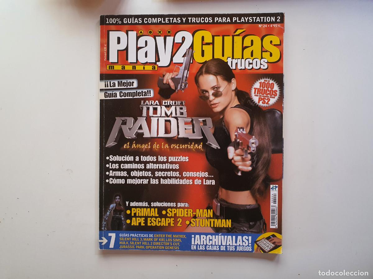 Collezionismo di Riviste e Giornali: REVISTA - PLAYSTATION PLAY PLAY2 MANIA - N&ordm; 24 GUIAS & TRUCOS TOMB RAIDER