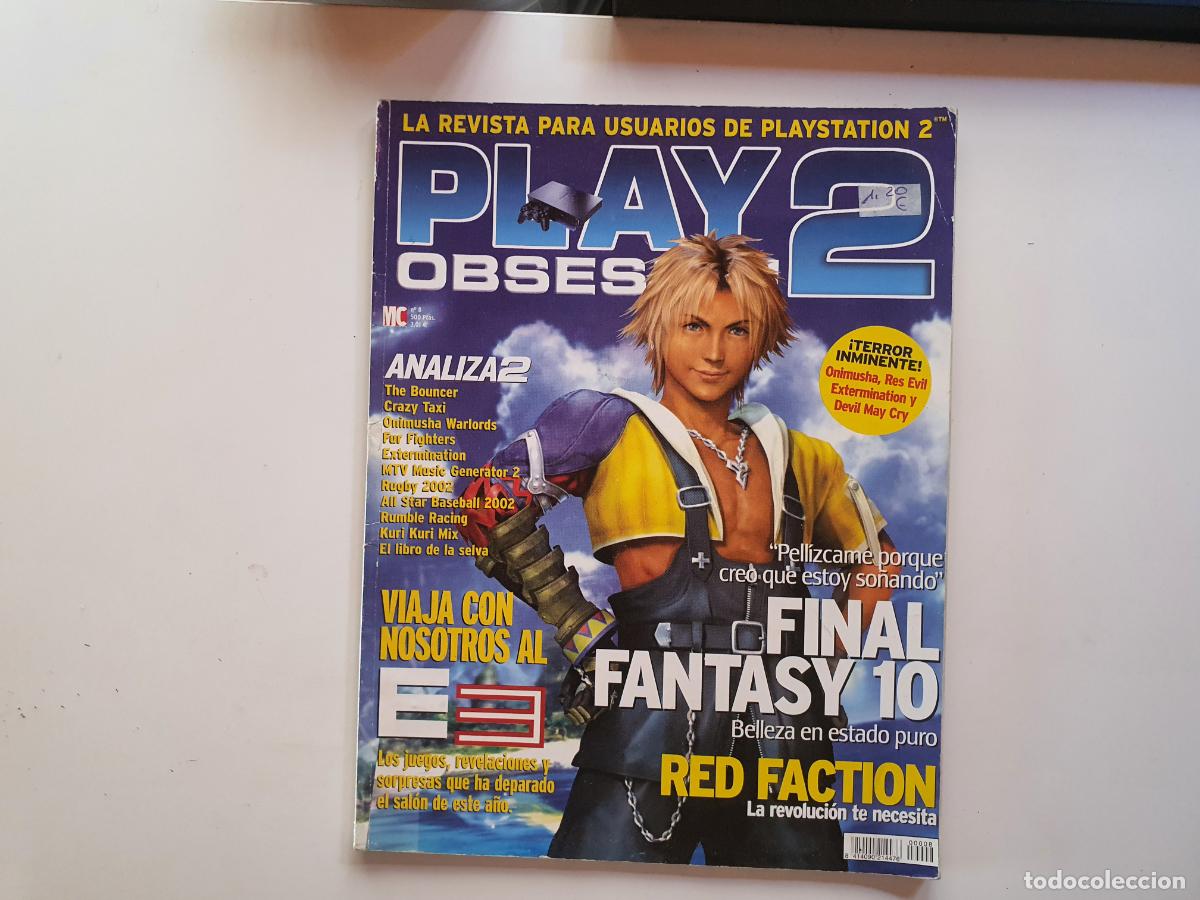 Coleccionismo de Revistas y Peri&oacute;dicos: REVISTA PLAYSTATION PLAY 2 OBSESION - N&ordm; 8 FINAL FANTASY X 10