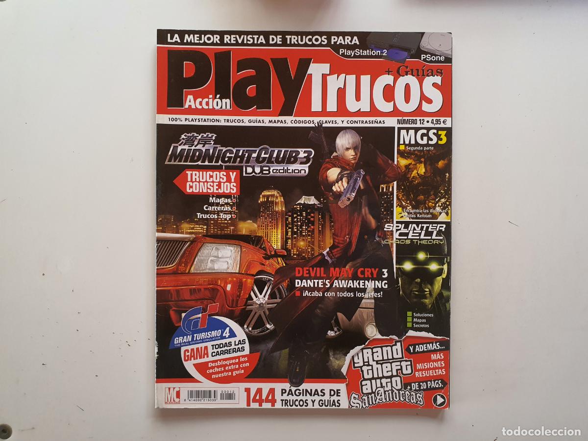 Coleccionismo de Revistas y Peri&oacute;dicos: REVISTA - PLAYSTATION 2 - PLAY ACCION Y TRUCOS + GUIAS - N&ordm; 12