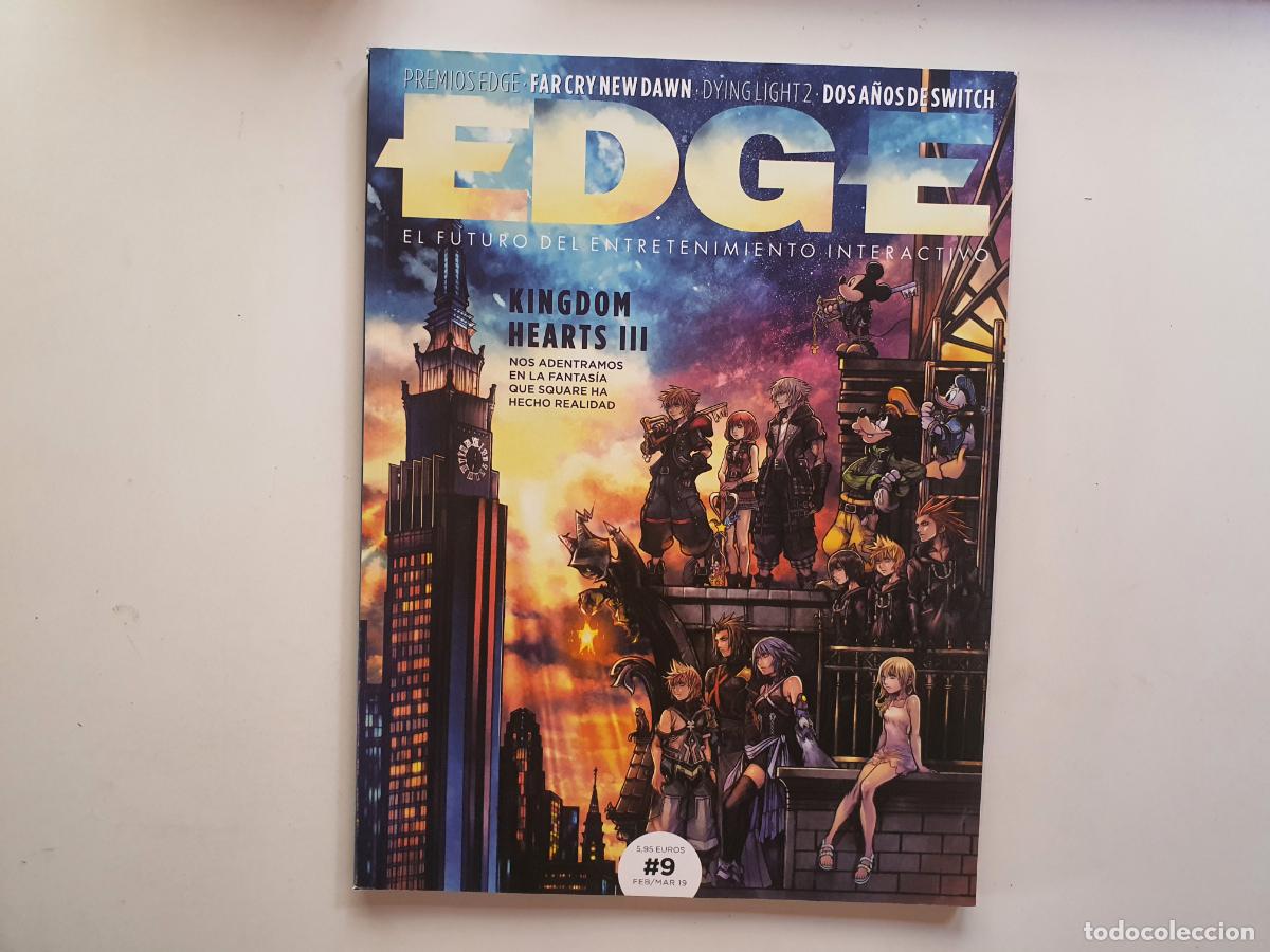 Coleccionismo de Revistas y Peri&oacute;dicos: REVISTA VIDEOJUEGOS JUEGOS - EDGE - N&ordm; 9 KINGDOM HEARTS III