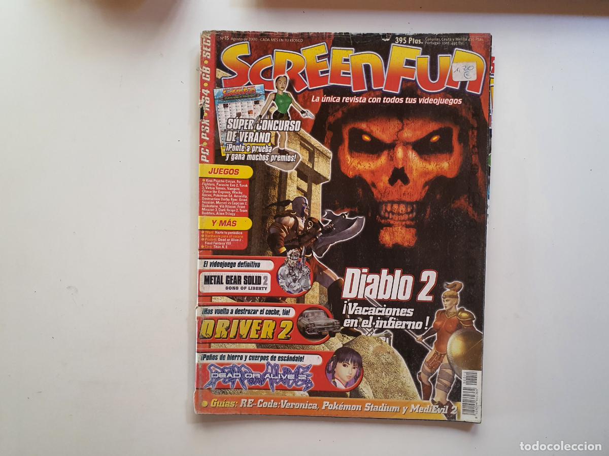 Collezionismo di Riviste e Giornali: REVISTA - SCREENFUN SCREEN FUN DIABLO 2 - N&ordm; 15 TIENE POSTER CENTRAL