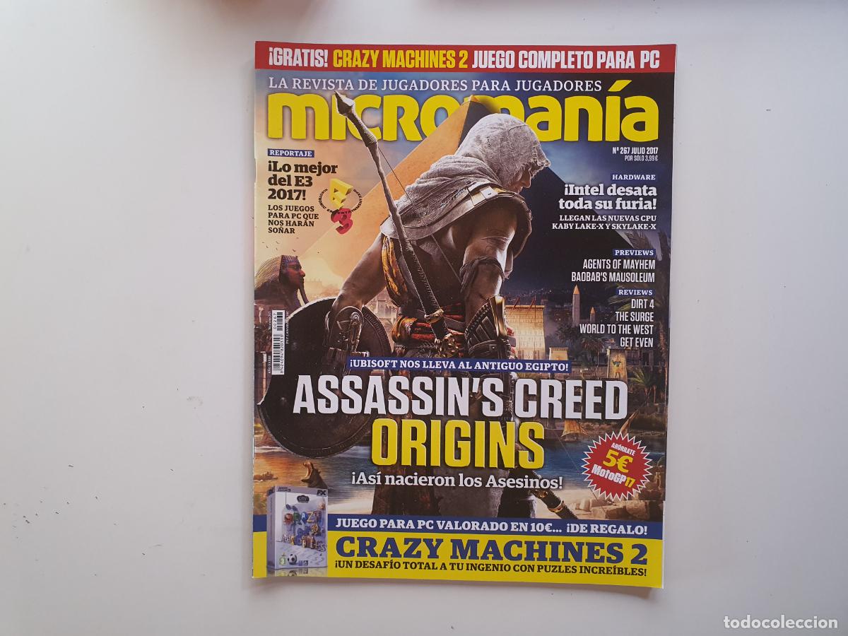 Colecionismo de Revistas e Jornais: REVISTA MICROMANIA MICRO MANIA - N&ordm; 267 ASSASINS CREED