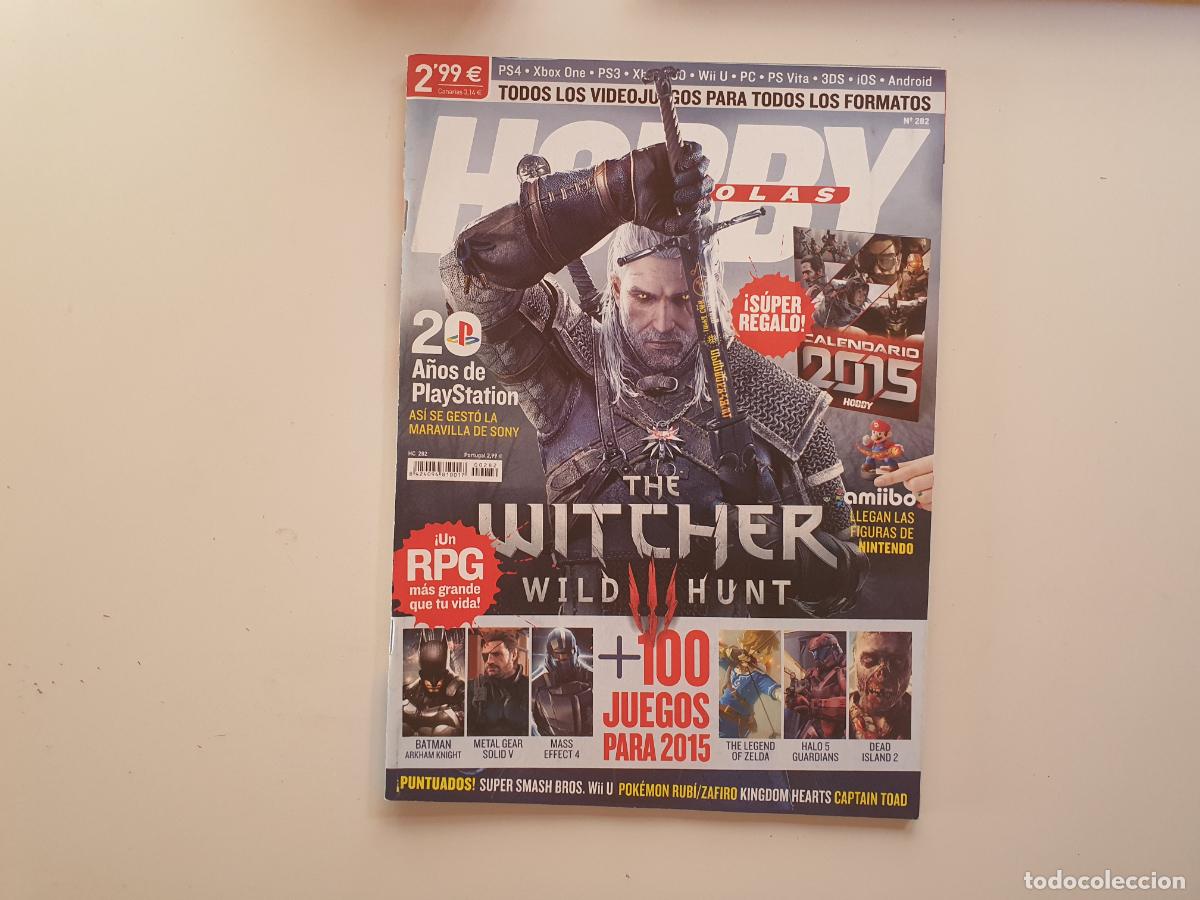 Colecionismo de Revistas e Jornais: REVISTA HOBBY CONSOLAS - N&ordm; 282 THE WITCHER