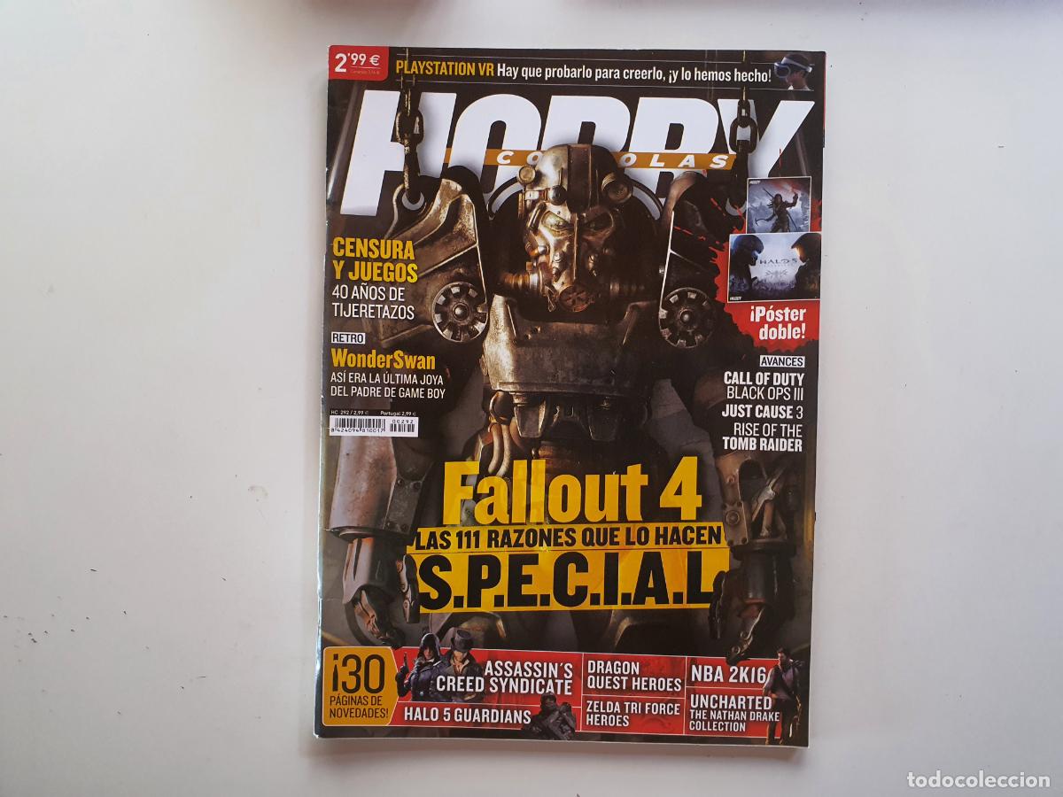 Colecionismo de Revistas e Jornais: REVISTA HOBBY CONSOLAS - N&ordm; 292 FALLOUT 4