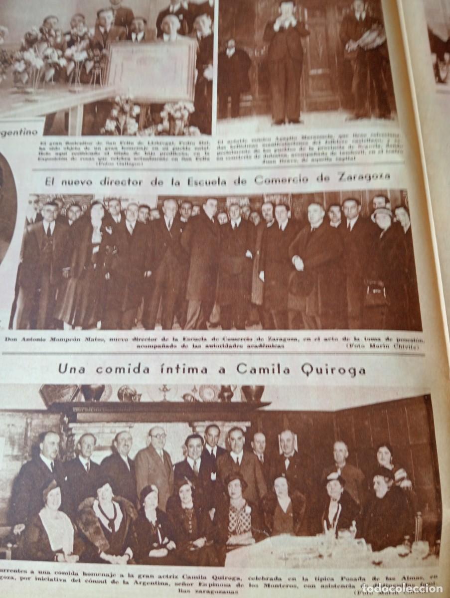 Collection Magazines and Newspapers: PERIODICO A&Ntilde;O 1932 FOLKLORE CASTELLANO CAMILA QUIROGA ADOLFO VAZQUEZ HUMASQUE MATILDE HUICI