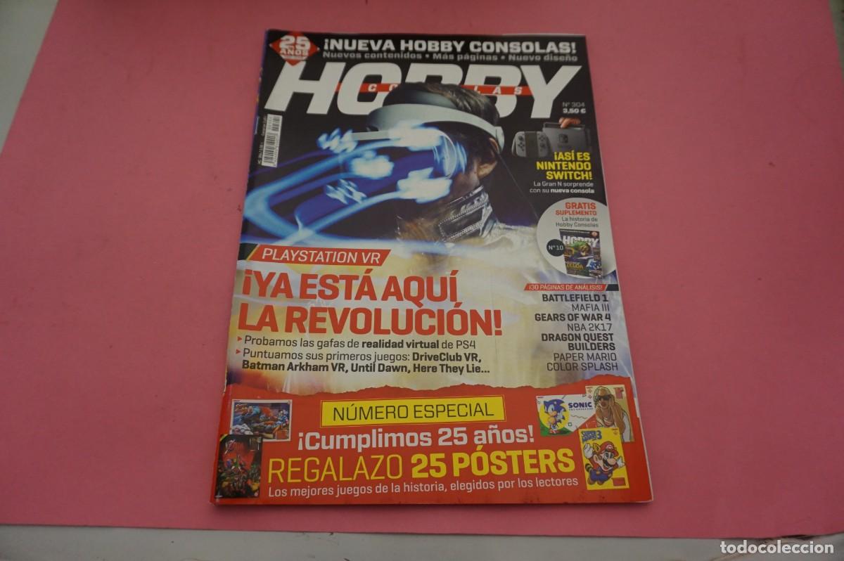 Coleccionismo de Revistas y Peri&oacute;dicos: MC/ REVISTA HOBBY CONSOLAS - N&ordm; 304 - INCLUYE LOS 25 POSTERS