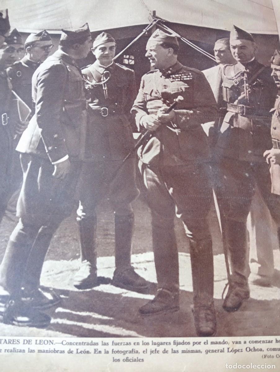 Coleccionismo de Revistas y Peri&oacute;dicos: PERIODICO A&Ntilde;O 1934 GENERAL LOPEZ OCHOA EN PORTADA SUCESOS INSTITUTO LOPE DE VEGA ALCALDE ESTELLA