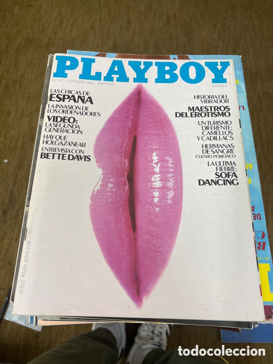 Coleccionismo de Revistas y Peri&oacute;dicos: Revista Playboy 47 Octubre 1982