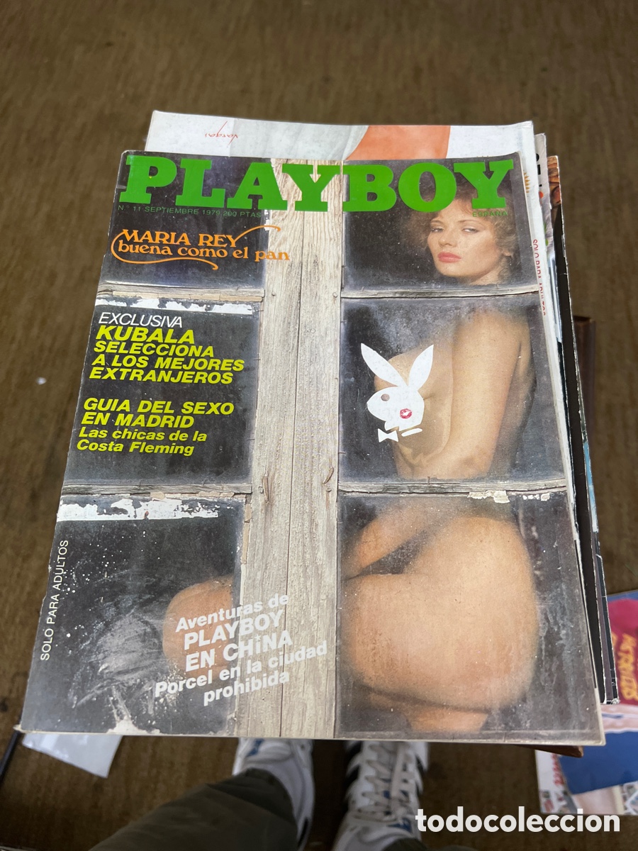Coleccionismo de Revistas y Peri&oacute;dicos: Revista Playboy 11 Septiembre 1979 Maria Rey