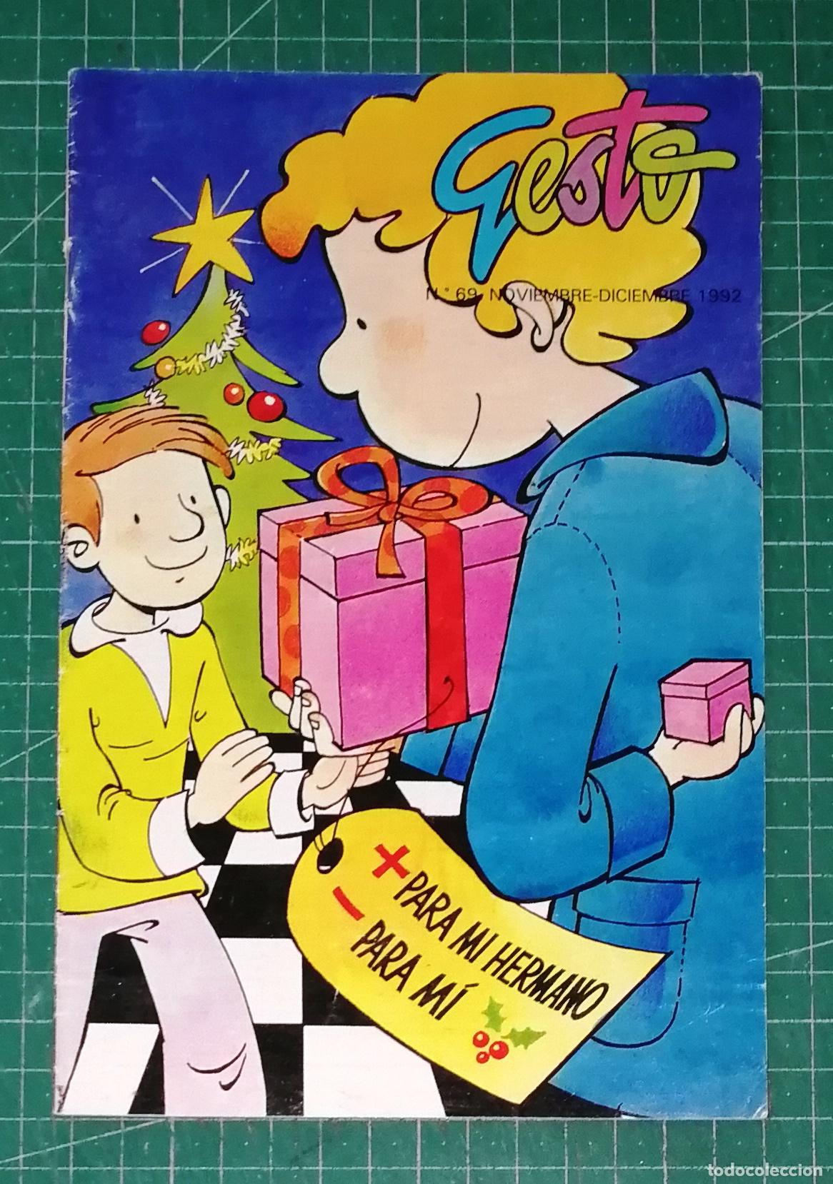 Colecionismo de Revistas e Jornais: GESTO : Anales de la Santa Infancia O.P. de la Infancia Misionera. N&ordm; 69. Noviembre-diciembre 1992