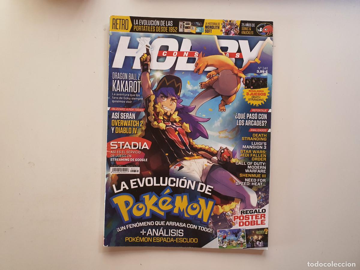 Colecionismo de Revistas e Jornais: REVISTA HOBBY CONSOLAS - N&ordm; 341 POKEMON TIENE POSTER CENTRAL