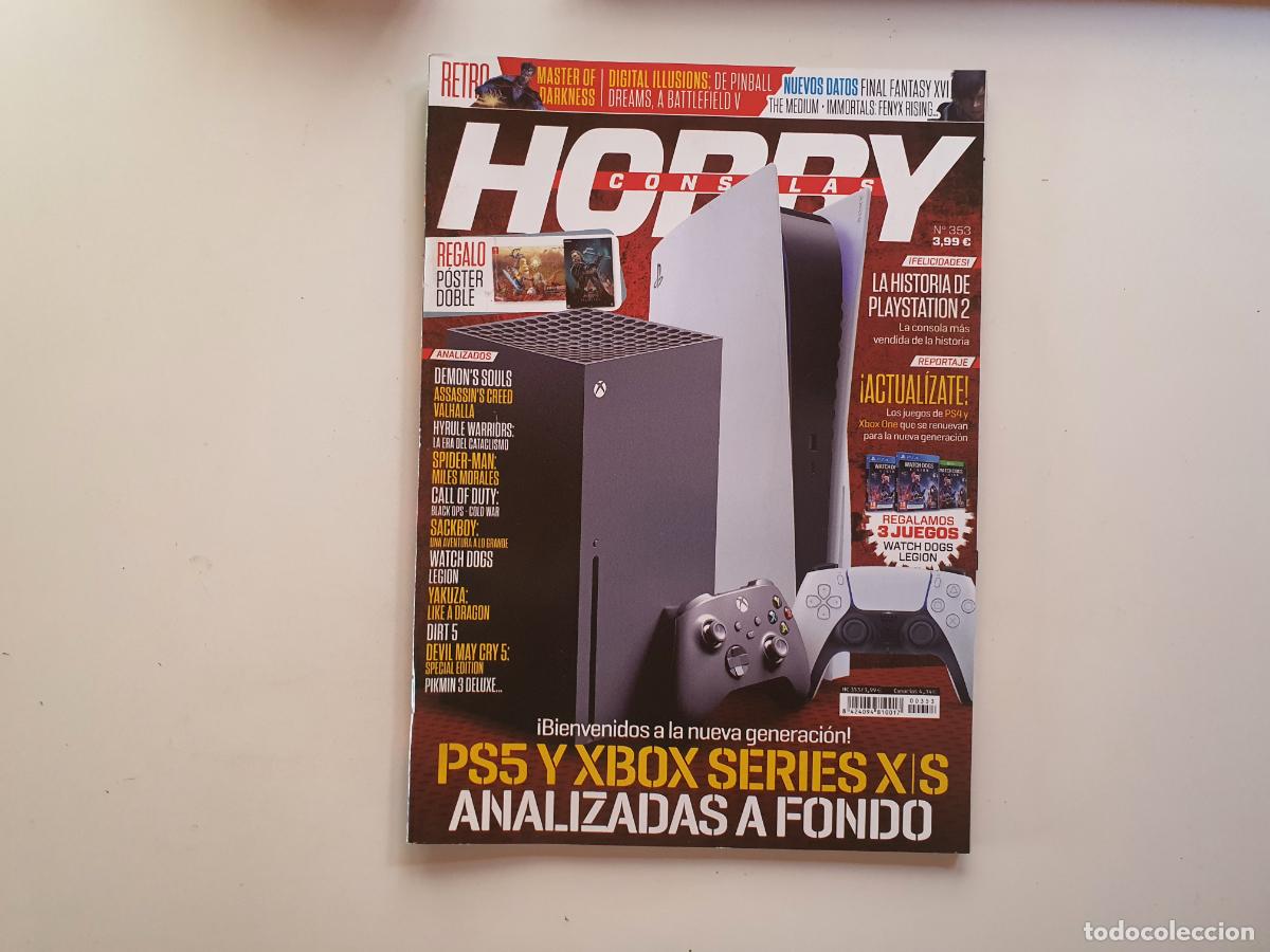 Coleccionismo de Revistas y Peri&oacute;dicos: REVISTA HOBBY CONSOLAS - N&ordm; 353 TIENE POSTER CENTRAL
