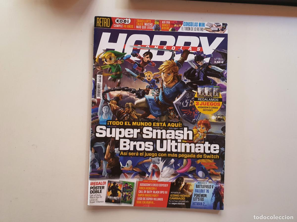 Coleccionismo de Revistas y Peri&oacute;dicos: REVISTA HOBBY CONSOLAS - N&ordm; 328 TIENE POSTER CENTRAL
