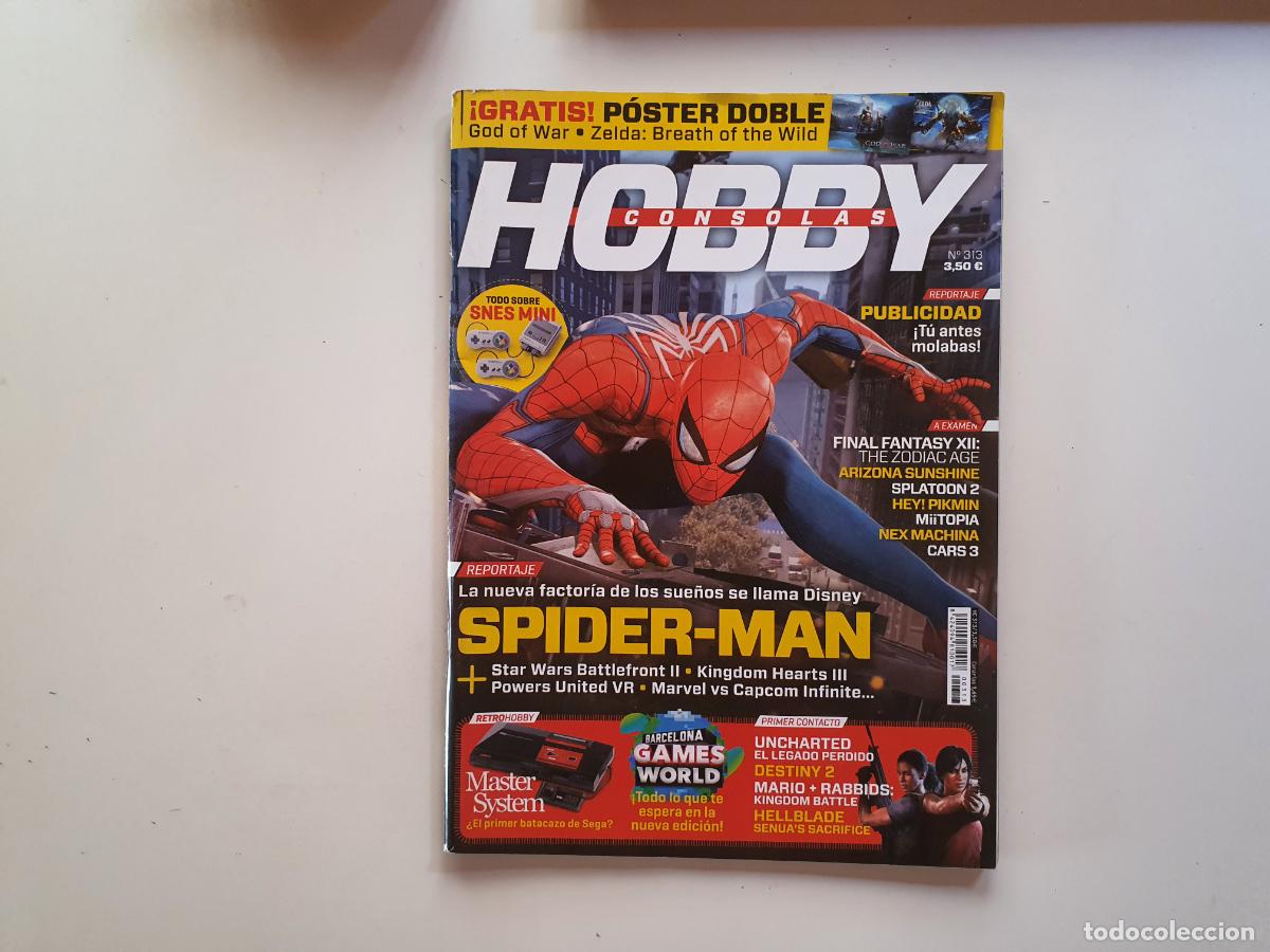 Collection Magazines and Newspapers: REVISTA HOBBY CONSOLAS - N&ordm; 313 TIENE POSTER CENTRAL ZELDA GOD OF WAR