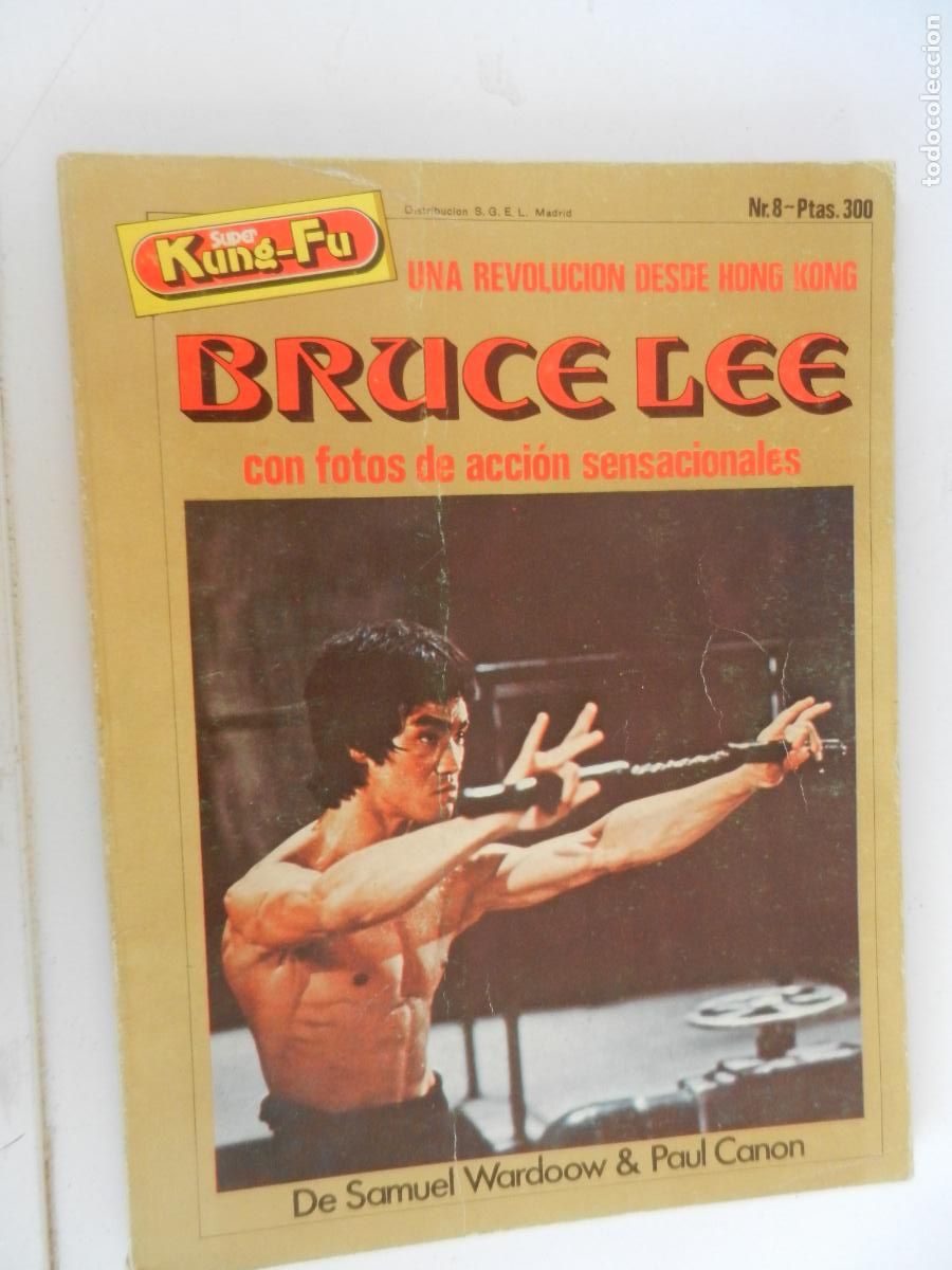 Collezionismo di Riviste e Giornali: SUPER KUNG -FU N&ordm; 8 - BRUCE LEE - UNA REVOLUCION DESDE HONG -KONG - VER SUMARIO