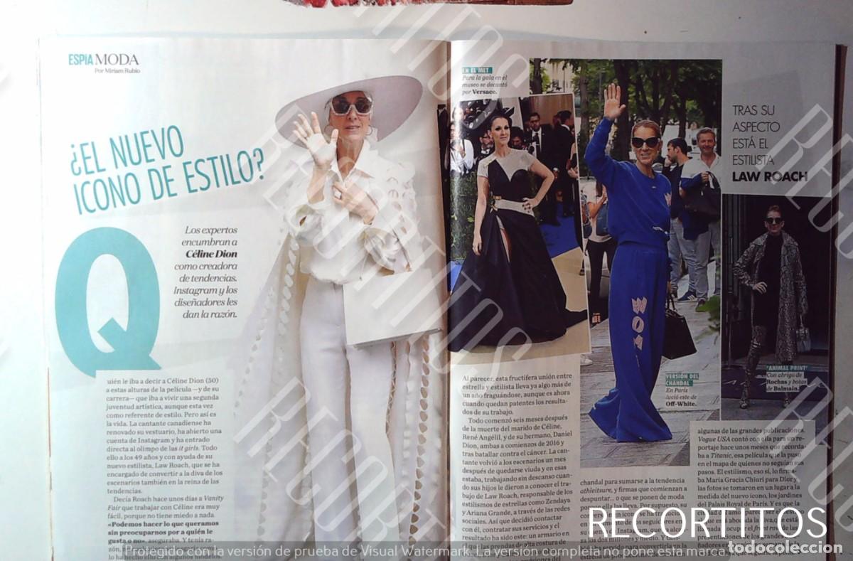 Coleccionismo de Revistas y Peri&oacute;dicos: CELINE DION ICONO DE ESTILO