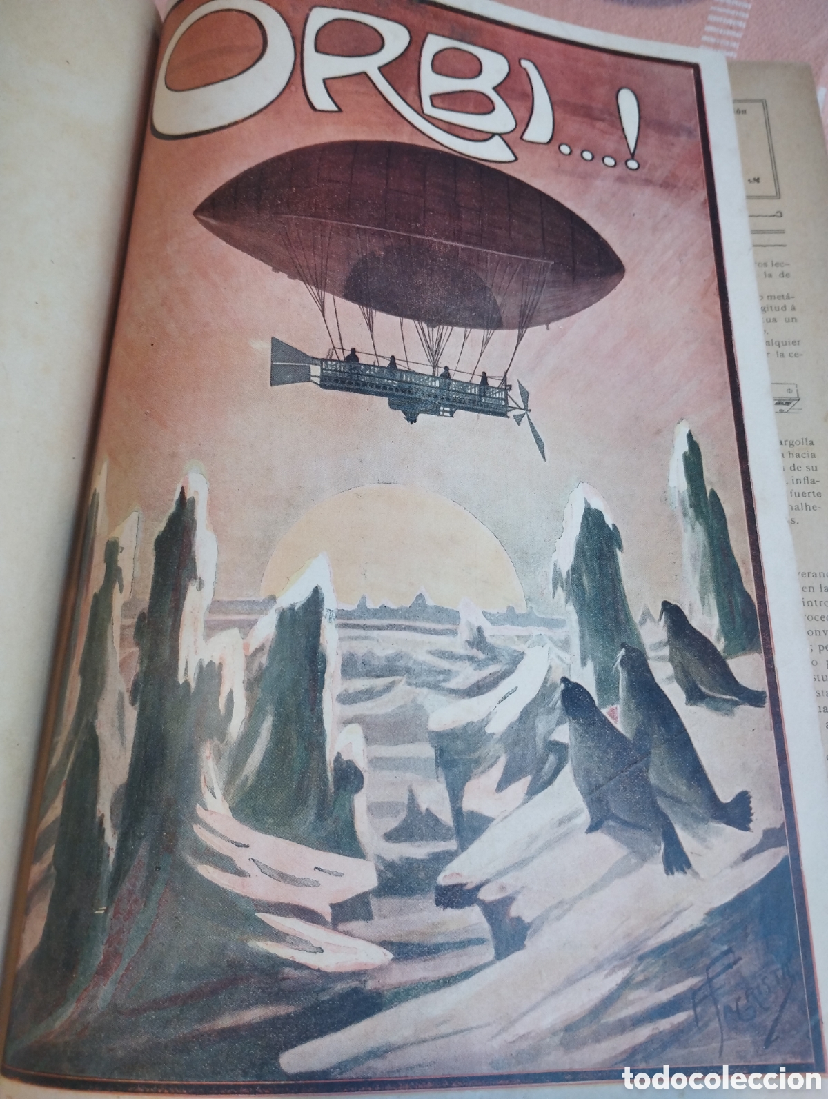 Collection Magazines and Newspapers: Orbi revista a&ntilde;o completo 1907-1908 precioso
