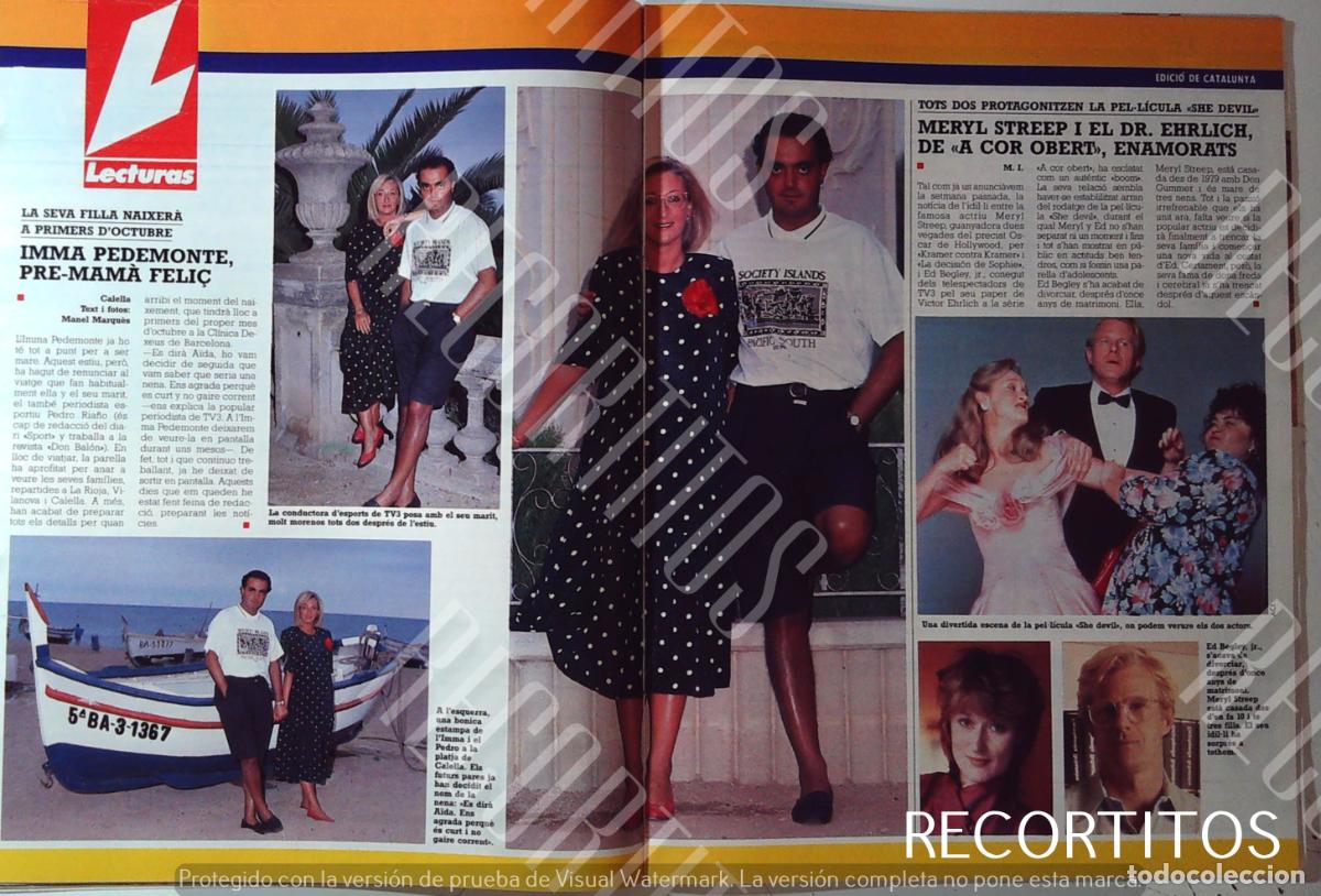 Sammeln von Zeitschriften und Zeitungen: MERYL STREEP ROSEANNE BAAVICTOR EHLRICH INMA PEDEMONTE