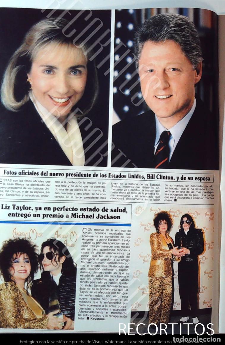 Coleccionismo de Revistas y Peri&oacute;dicos: elizabeth taylor liz MICHAEL JACKSON CLINTON