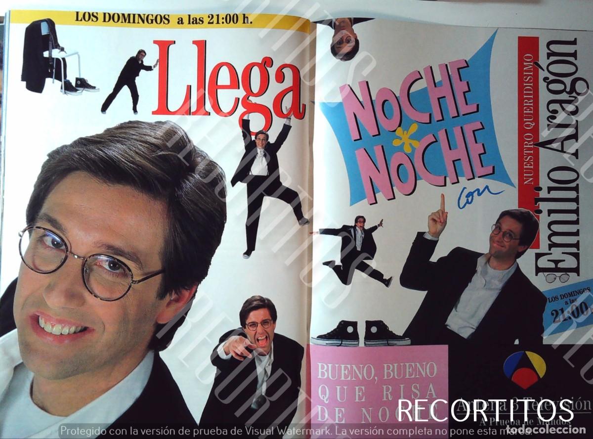 Coleccionismo de Revistas y Peri&oacute;dicos: EMILIO ARAGON VIP NOCHE EN ANTENA 3