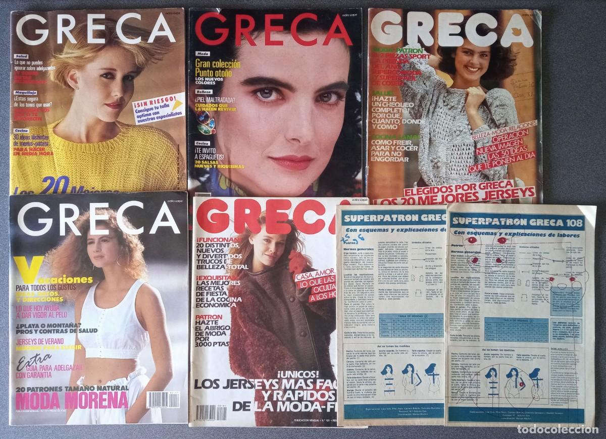 Coleccionismo de Revistas y Peri&oacute;dicos: Lote revistas Greca a&ntilde;os 80