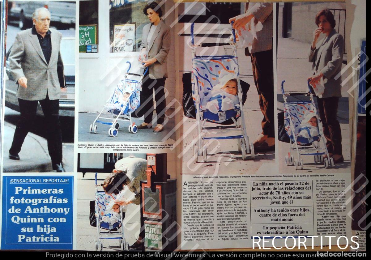 Coleccionismo de Revistas y Peri&oacute;dicos: ANTHONY QUINN CON SU HIJA PATRICIA