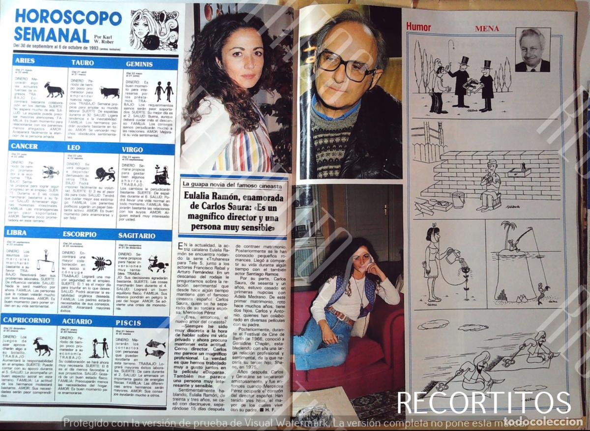 Coleccionismo de Revistas y Peri&oacute;dicos: CARLOS SAURA EULALIA RAMON MENA HUMOR