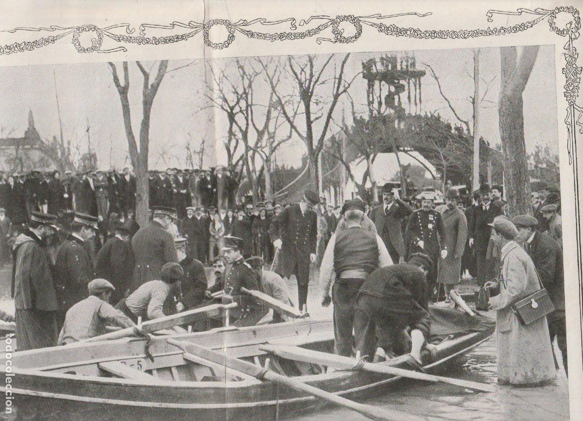 Coleccionismo de Revistas y Peri&oacute;dicos: Crecida del Guadalquivir, inundaciones en Ciudad-Rodrigo, Talavera, Badajoz,Toledo y Sevilla - 1912