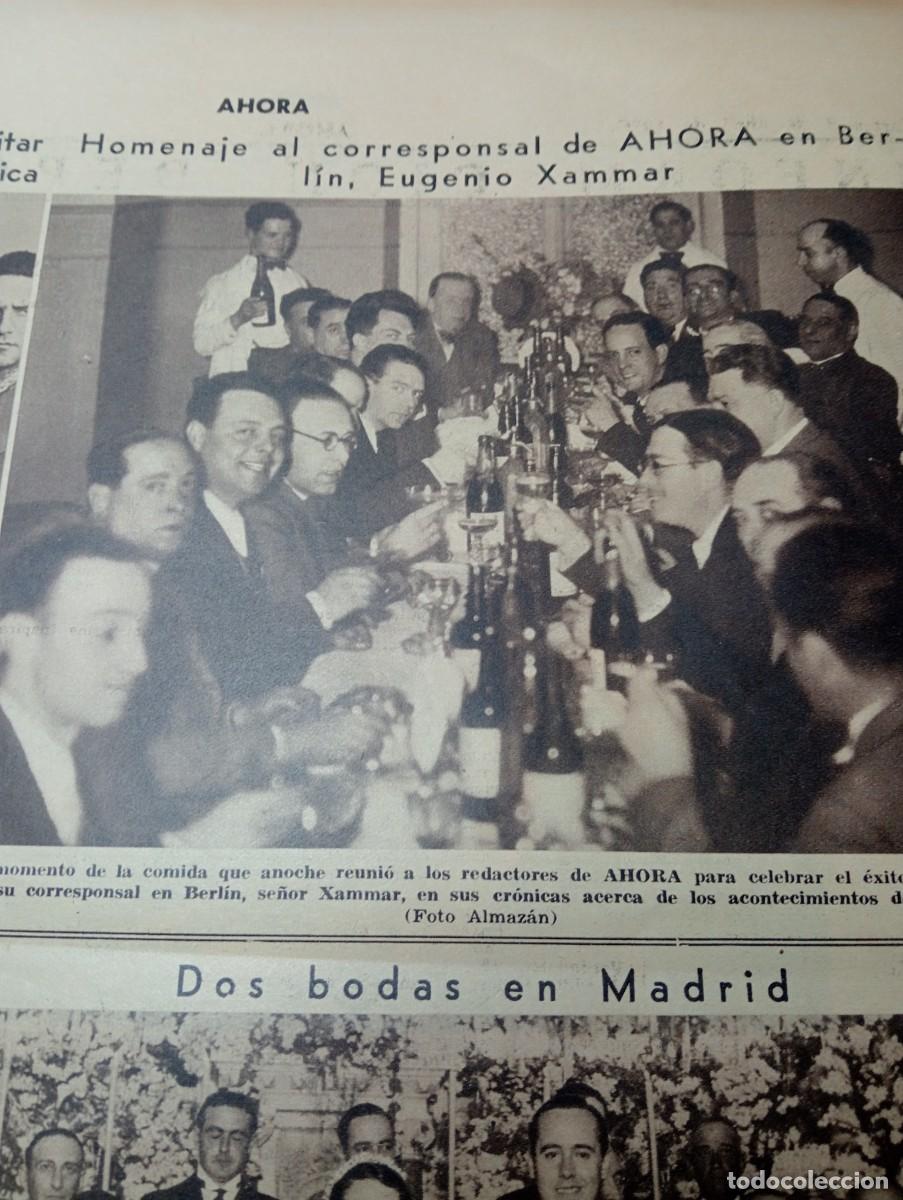 Coleccionismo de Revistas y Peri&oacute;dicos: PERIODICO A&Ntilde;O 1935 EUGENIO XAMMAR ESTRELLITA CASTRO MARIA GUERRERO FONTALBA HERMANOS DE BETANIA