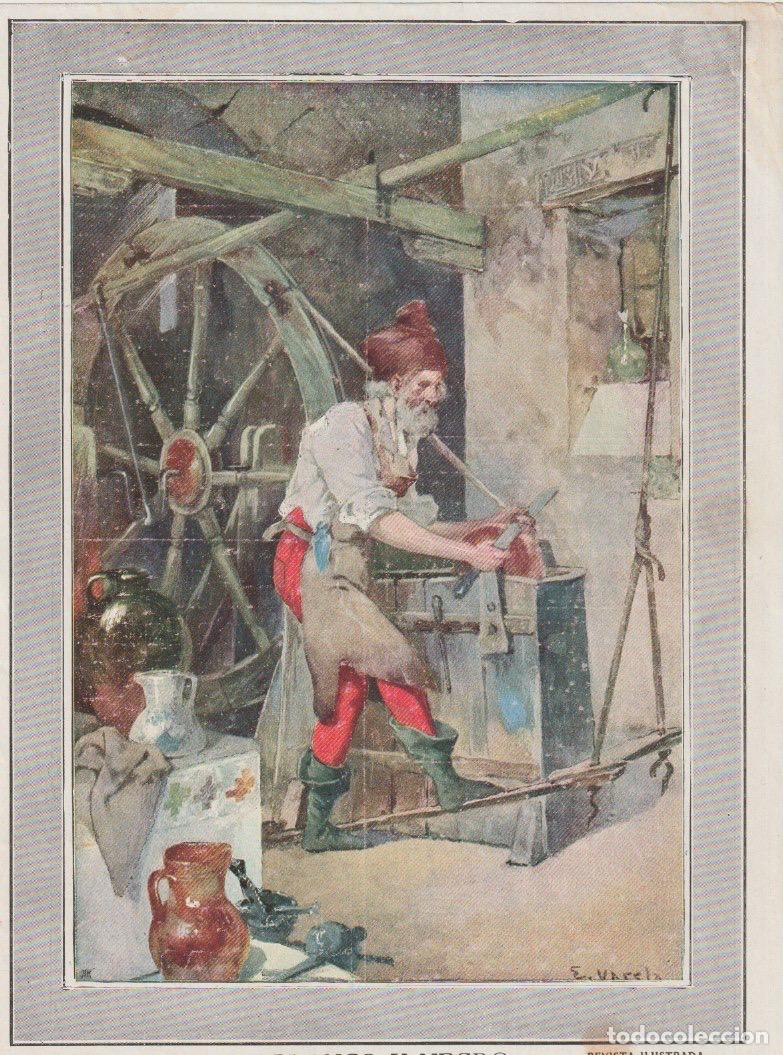 Coleccionismo de Revistas y Peri&oacute;dicos: El afilador / ilustraci&oacute;n por Eulogio Varela - 1920