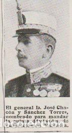 Coleccionismo de Revistas y Peri&oacute;dicos: El general D. Jos&eacute; Chac&oacute;n y S&aacute;nchez Torres - 1912