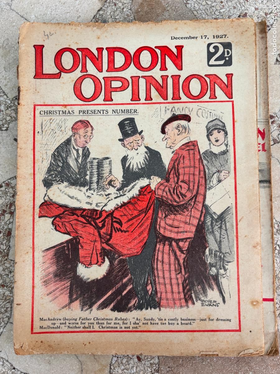 Coleccionismo de Revistas y Peri&oacute;dicos: THE PASSING SHOW, DECEMBER 17, 1928. 36 P&Aacute;GINAS. CHRISTMAS PRESENTS NUMBER.