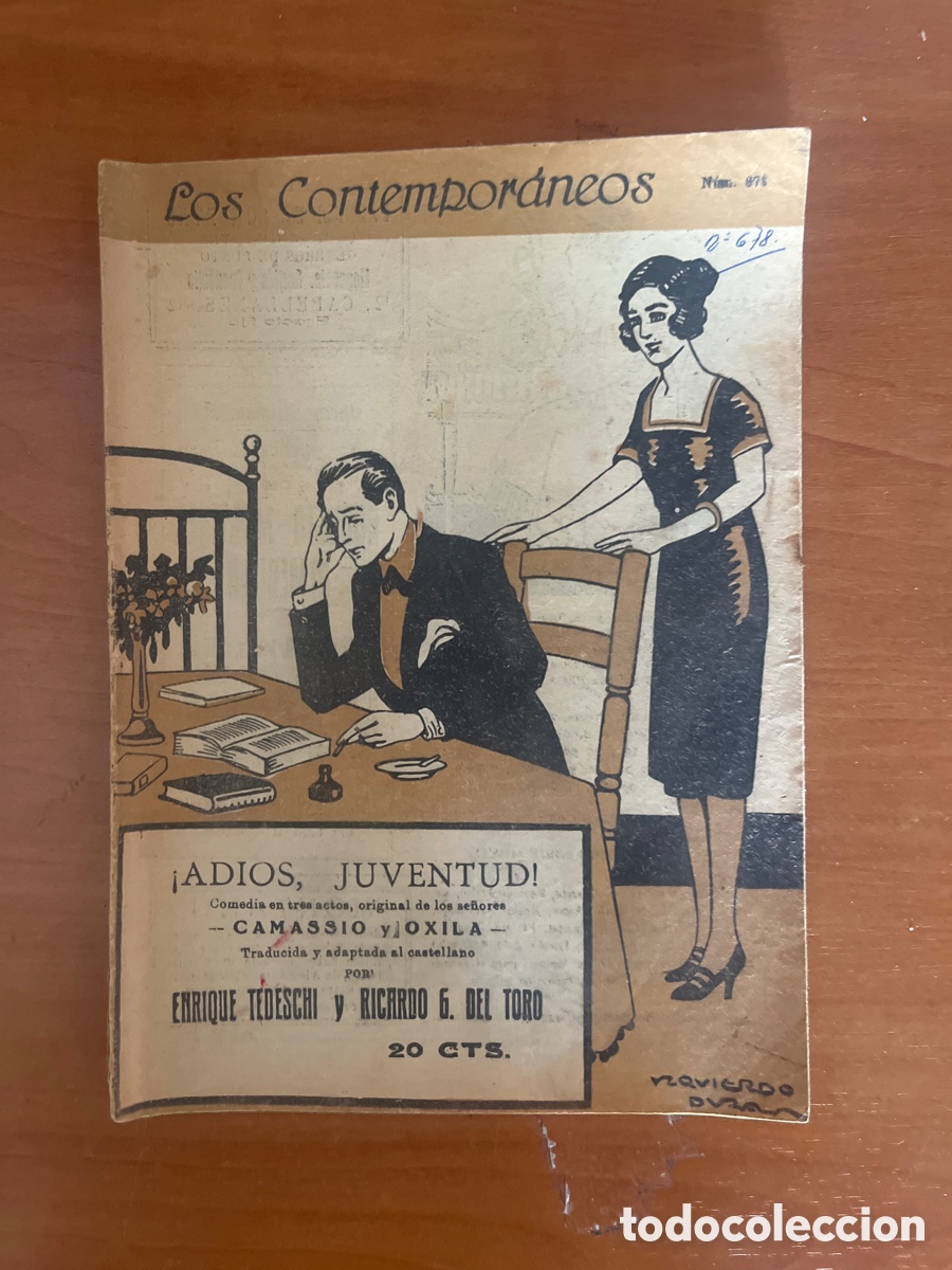 Collectionnisme de Revues et Journaux: LOS CONTEMPOR&Aacute;NEOS N&Uacute;MERO 678, (AUGUSTO MART&Iacute;NEZ)