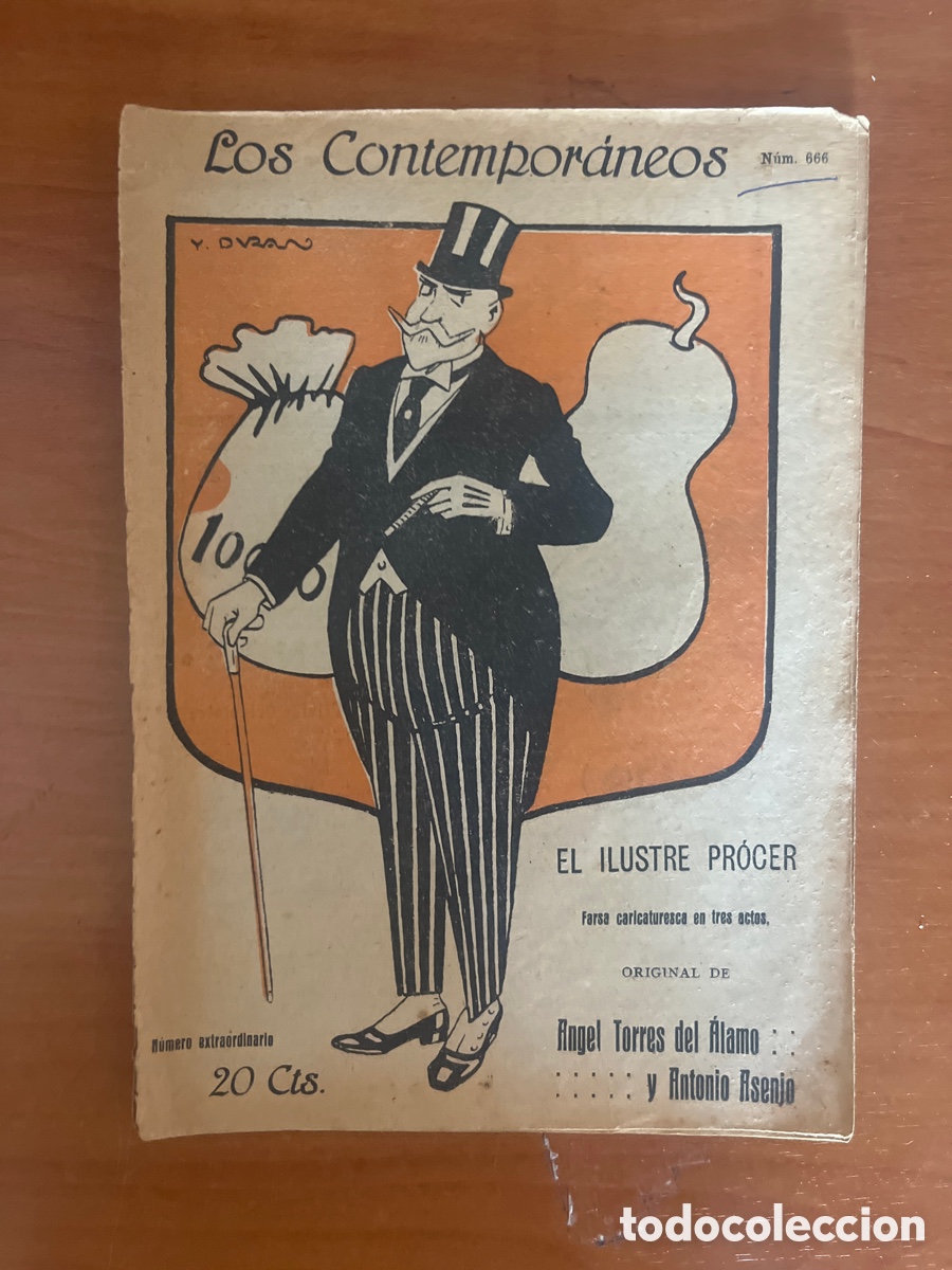Collectionnisme de Revues et Journaux: LOS CONTEMPOR&Aacute;NEOS N&Uacute;MERO 666, (AUGUSTO MART&Iacute;NEZ)