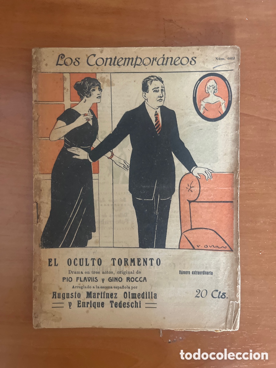 Collectionnisme de Revues et Journaux: LOS CONTEMPOR&Aacute;NEOS N&Uacute;MERO 662, (AUGUSTO MART&Iacute;NEZ)