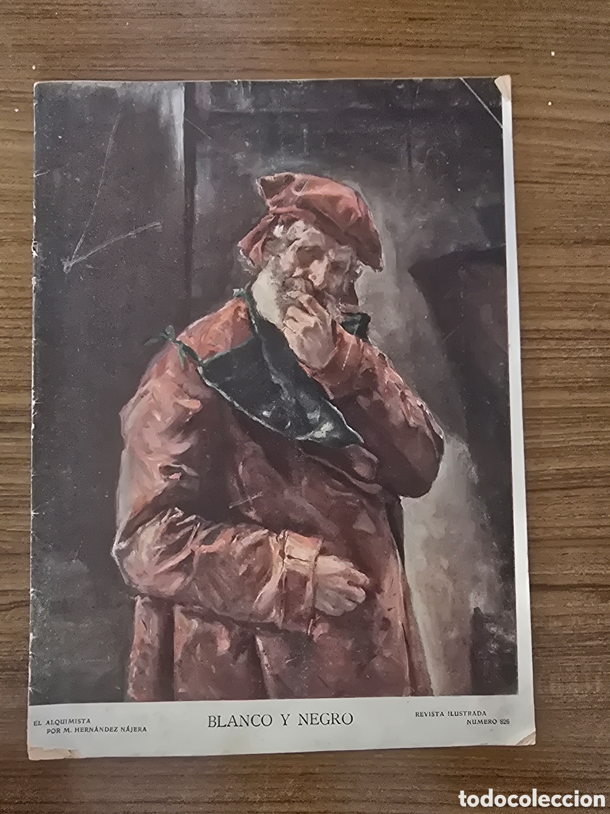 Collection Magazines and Newspapers: BLANCO Y NEGRO,NUMERO 826,A&Ntilde;O 1907