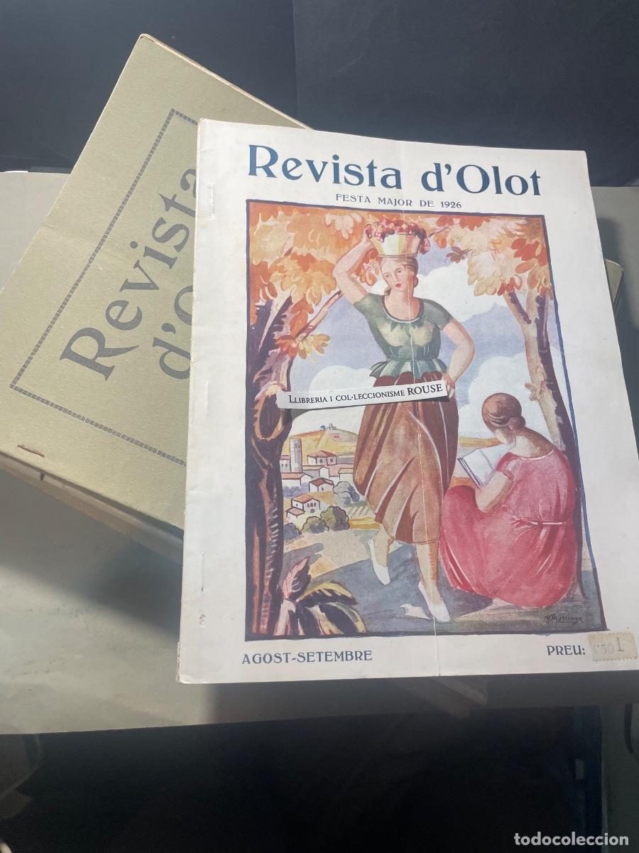 Collection Magazines and Newspapers: REVISTA D'OLOT - PUBLICACI&Oacute; MENSUAL ILUSTRADA 1926-1928 (INCOMPLETA RUSTICA) DISPONEMOS ANY - I -