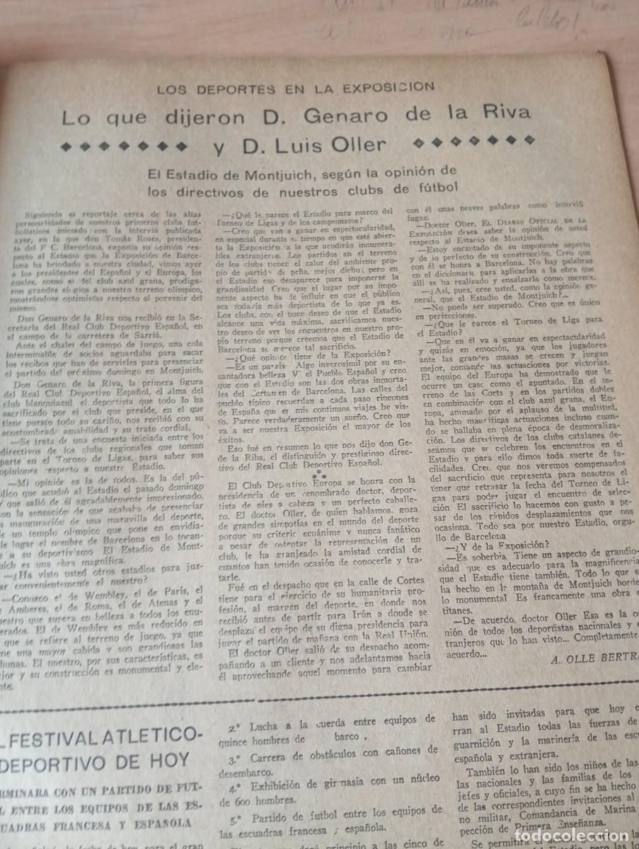 Coleccionismo de Revistas y Peri&oacute;dicos: REVISTA A&Ntilde;O 1929 GENARO DE LA RIVA LUIS OLLER LA REINA EN EL SANATORIO DE CALAFELL