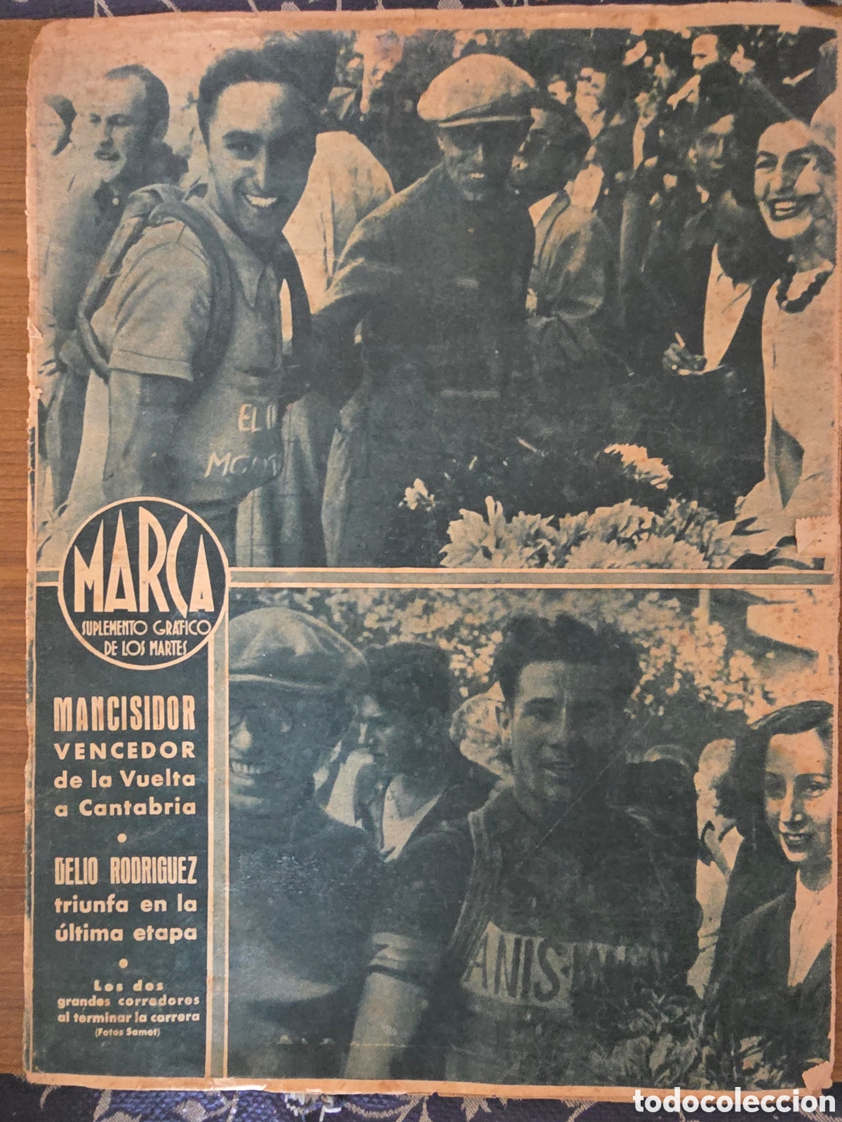 Coleccionismo de Revistas y Peri&oacute;dicos: MARCA SUPLEMENTO GRAFICO DE LOS MARTES,NUMERO 86(MADRID)