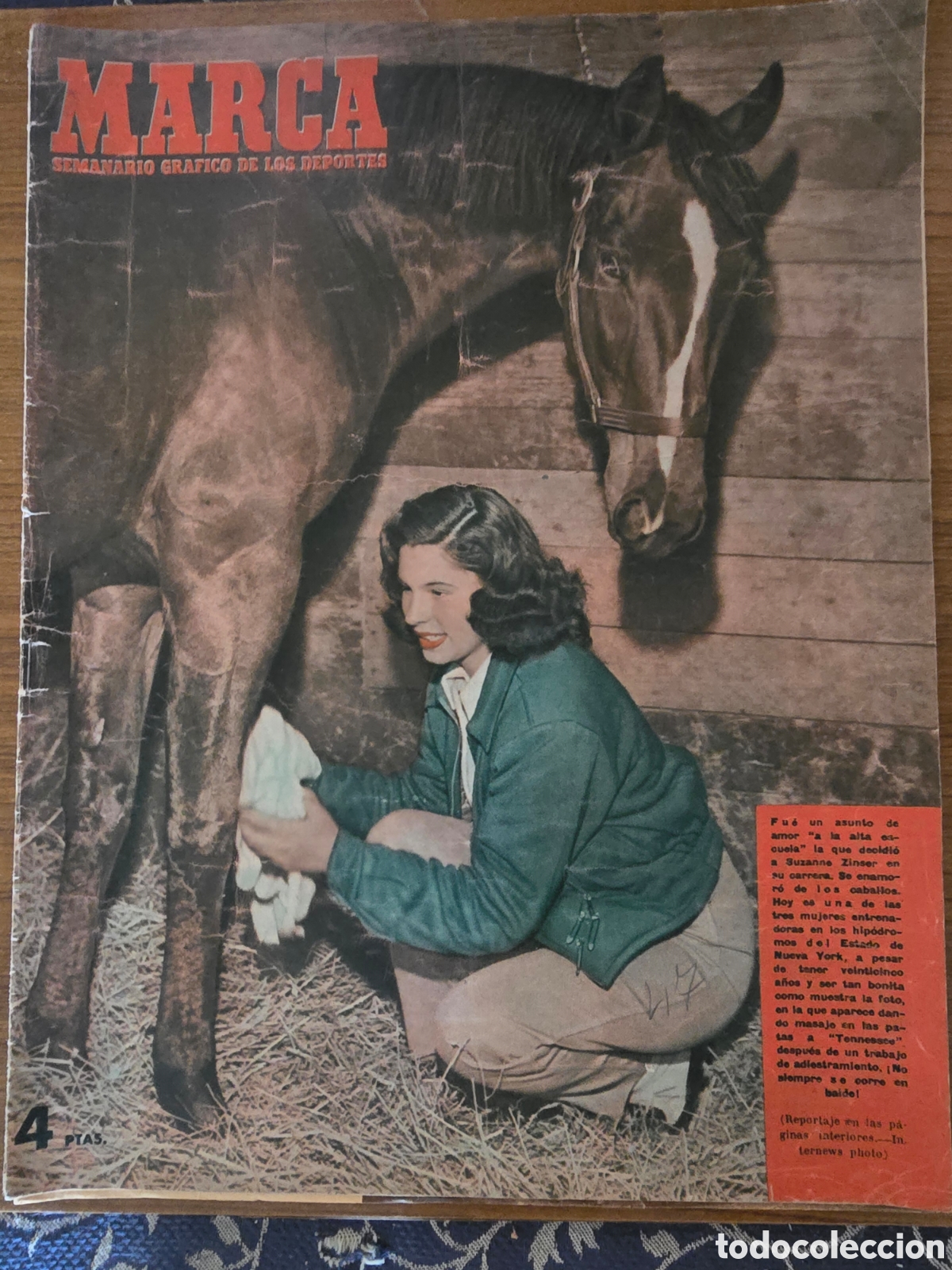 Coleccionismo de Revistas y Peri&oacute;dicos: MARCA SEMANARIO GRAFICO DE LOS DEPORTES,NUMERO 557,(MANUEL FERN&Aacute;NDEZ CUESTA-MANUEL CASANOVA)
