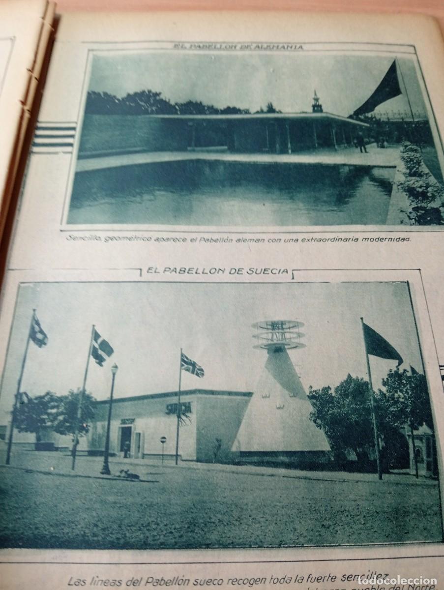 Colecionismo de Revistas e Jornais: REVISTA A&Ntilde;O 1929 LABERINTO DE HORTA LOS TEMPLARIOS DE LERIDA PABELLON DE SUECIA Y ALEMANIA BERGA