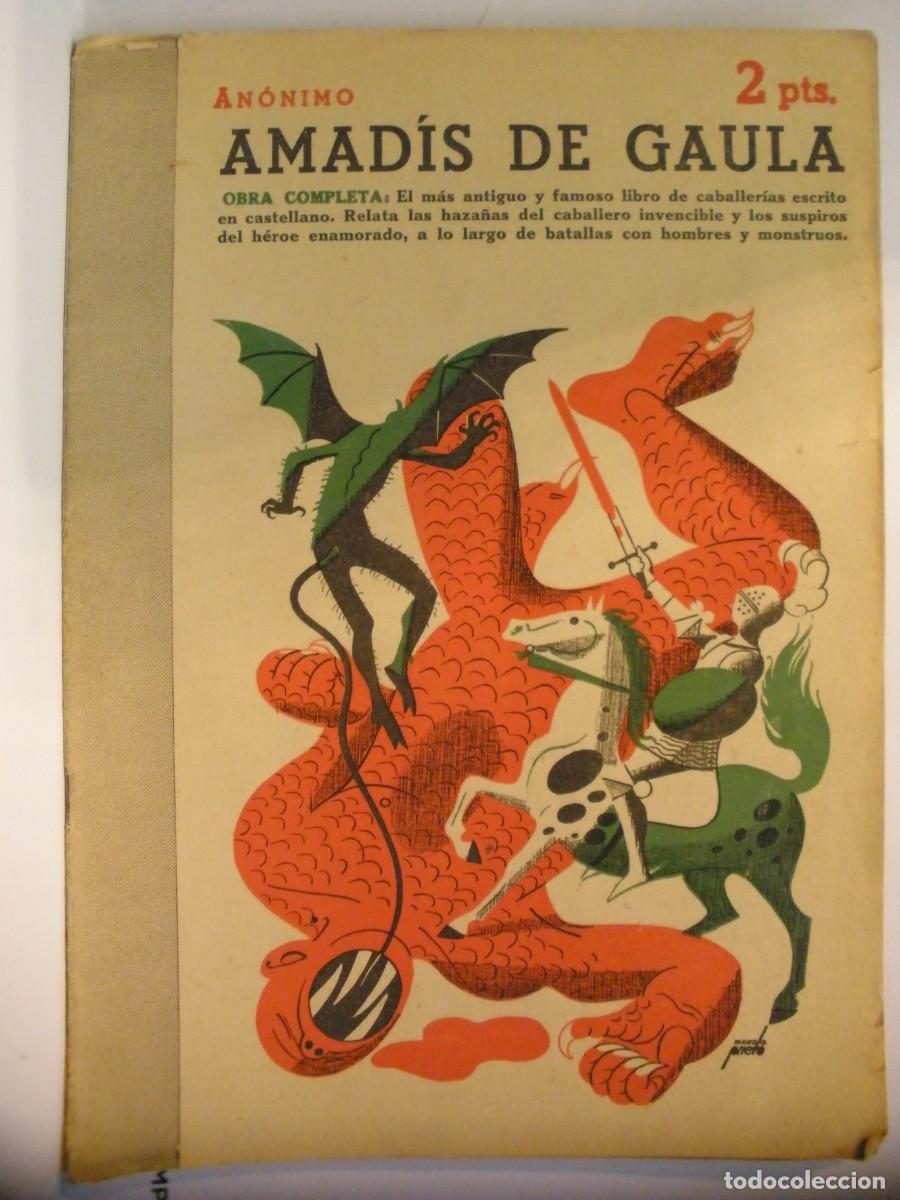 Coleccionismo de Revistas y Peri&oacute;dicos: REVISTA LITERARIA. NOVELAS Y CUENTOS. MADRID. 1948 - AMADIS DE GAULA