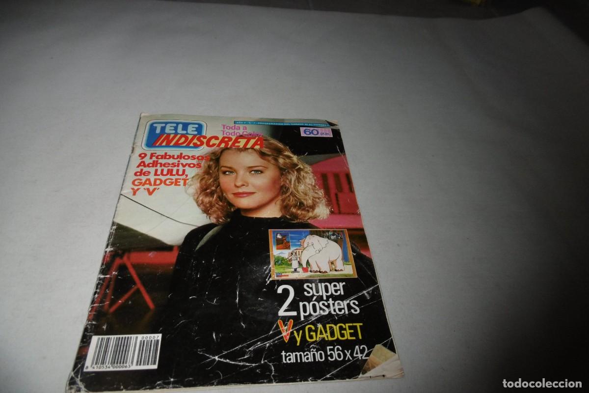 Coleccionismo de Revistas y Peri&oacute;dicos: TELE INDISCRETA A&Ntilde;O 2 NUMERO 7 V LOS VISTANTES