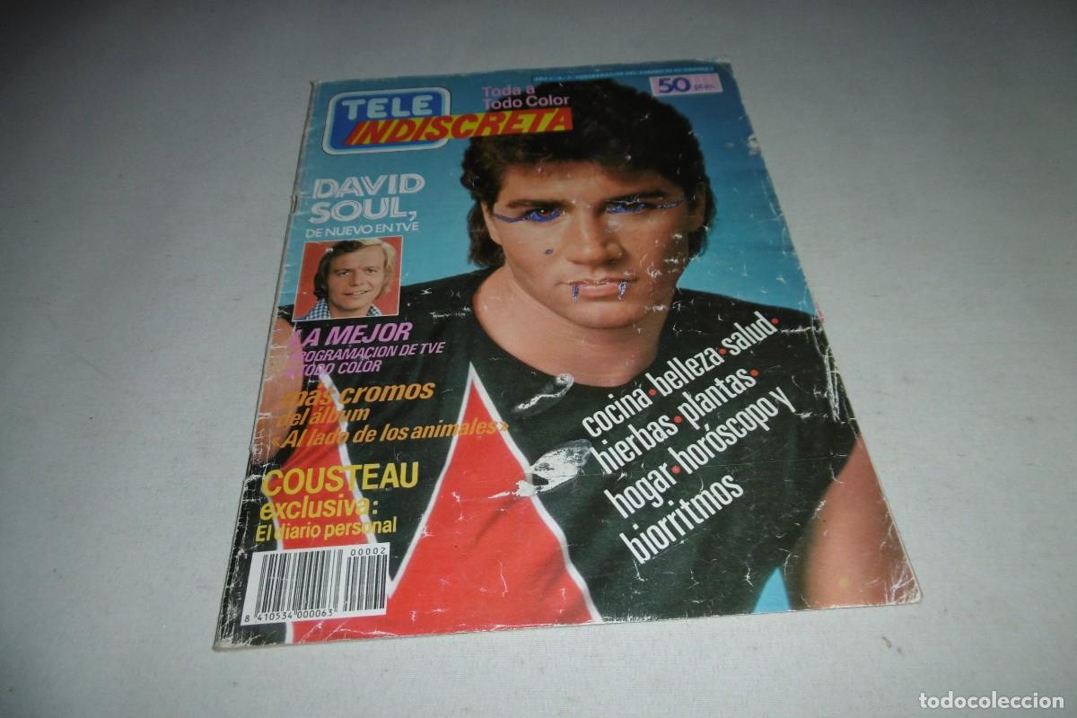 Coleccionismo de Revistas y Peri&oacute;dicos: TELE INDISCRETA A&Ntilde;O 2 NUMERO 2 V LOS VISTANTES