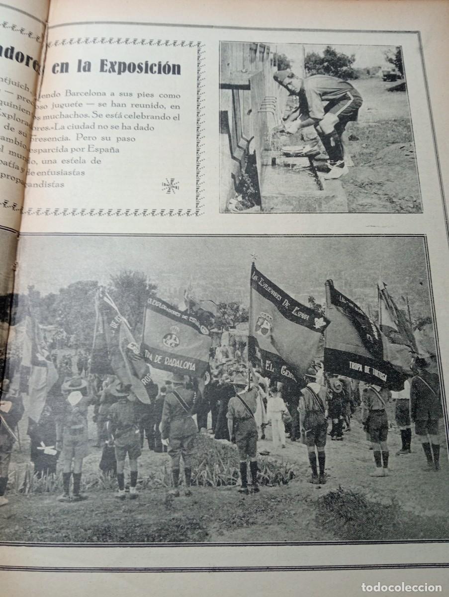 Coleccionismo de Revistas y Peri&oacute;dicos: REVISTA A&Ntilde;O 1929 BOYS SCOUTS EXPLORADORES MINYONS PEDRO AMAT TARRASA DIRT TRACK NOGUERAS PRESTON