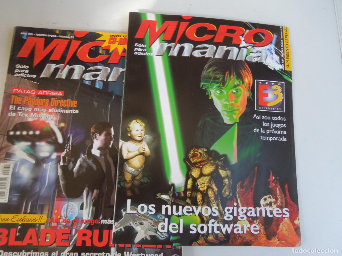 Coleccionismo de Revistas y Peri&oacute;dicos: MICROMANIA REVISTA N&ordm; 30 -III EPOCA-08/1997 CON SUPLEMENTO -Blade Runner