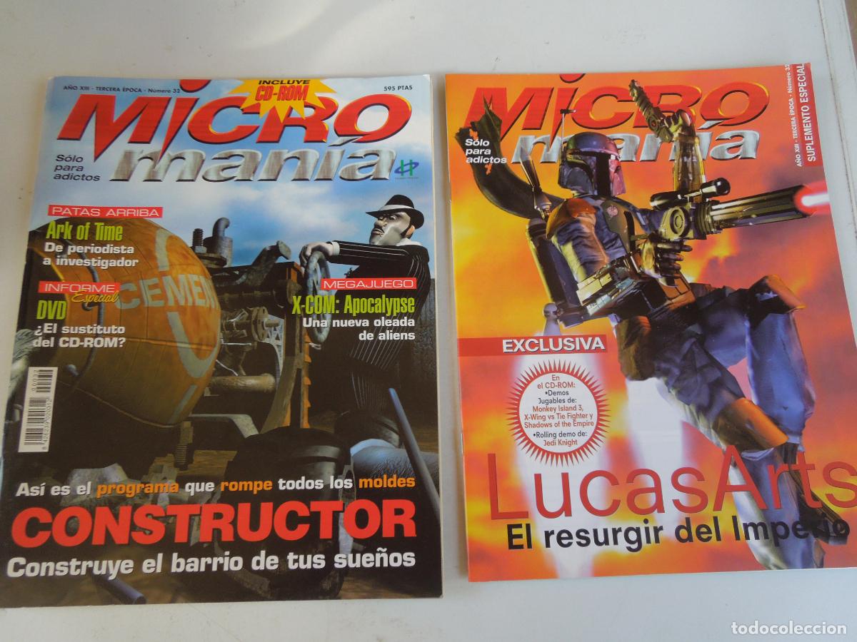 Sammeln von Zeitschriften und Zeitungen: MICROMANIA REVISTA N&ordm; 32- III EPOCA-09-1997-CON SUPLEMENTO - CONSTRUCTOR