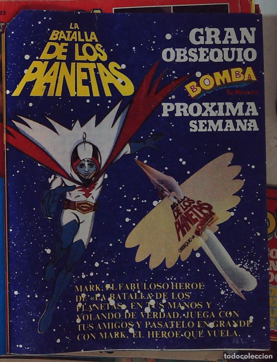 Colecionismo de Revistas e Jornais: la batalla de los planetas anuncio del mark volador promocion bomba
