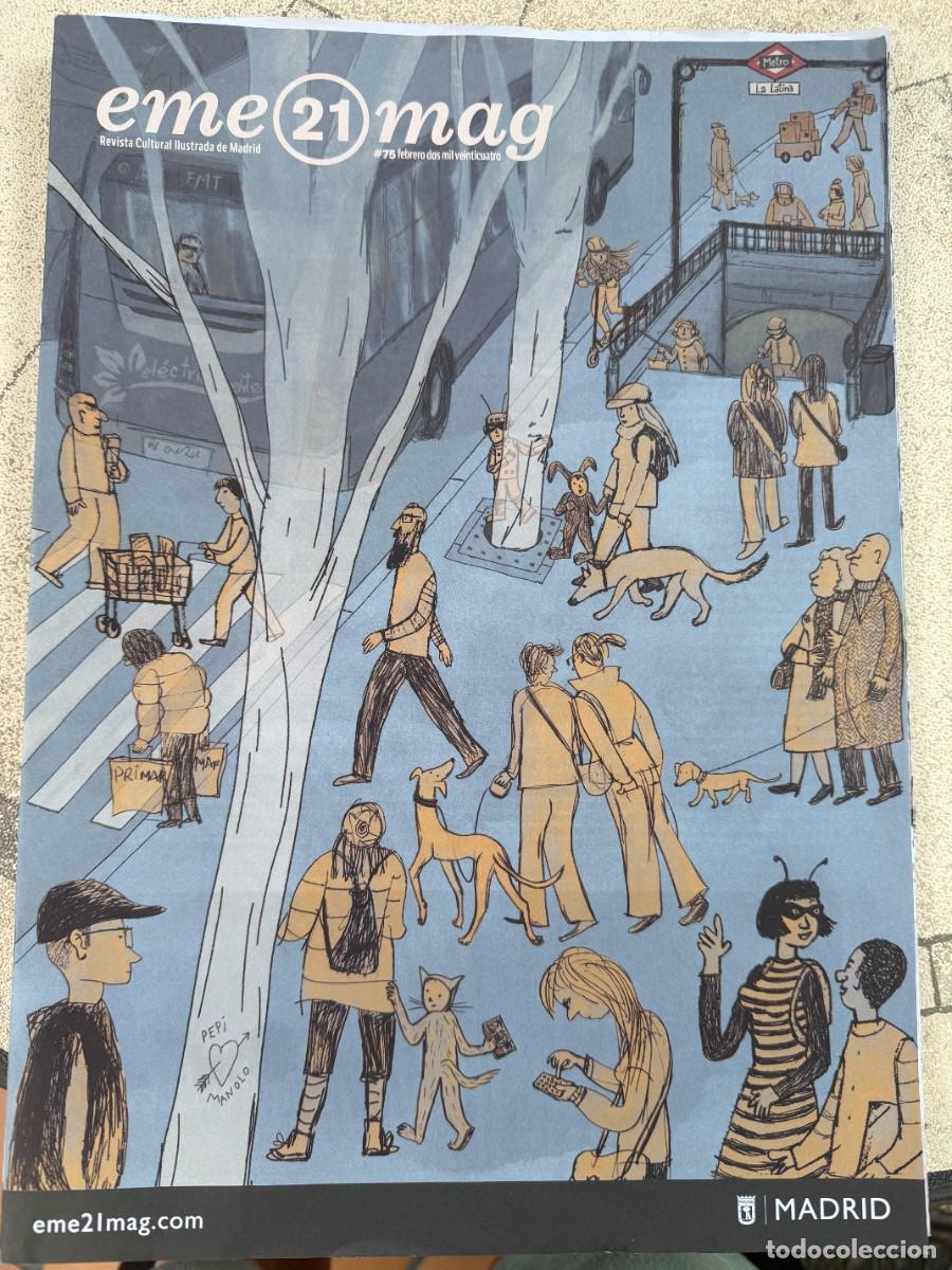 Coleccionismo de Revistas y Peri&oacute;dicos: P- EME- 21- MAG M21 REVISTA ILUSTRADA DE MADRID N&ordm; 75, DE FEBRERO 2024 CON 22 Pags.