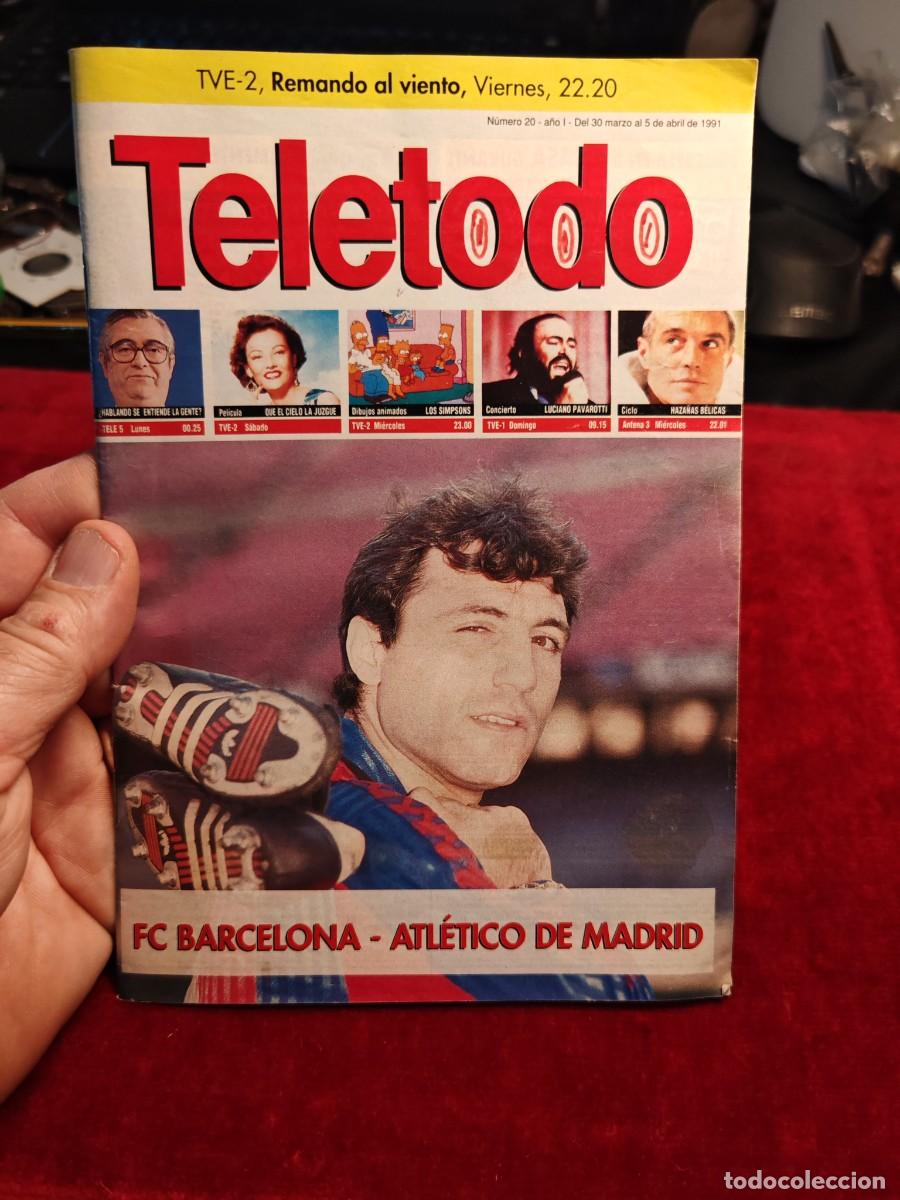 Colecionismo de Revistas e Jornais: Revista teletodo a&ntilde;o 1991